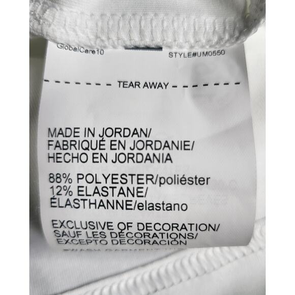 NWT UNDER ARMOUR The Boca Raton Golf Club UPF50 Men's White Polo Medium - Picture 6 of 6